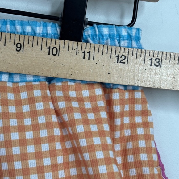Tach Gingham Shorts S Cotton Pull On Coastal Preppy Beach Old Money Hamptons 90s - Picture 10 of 13
